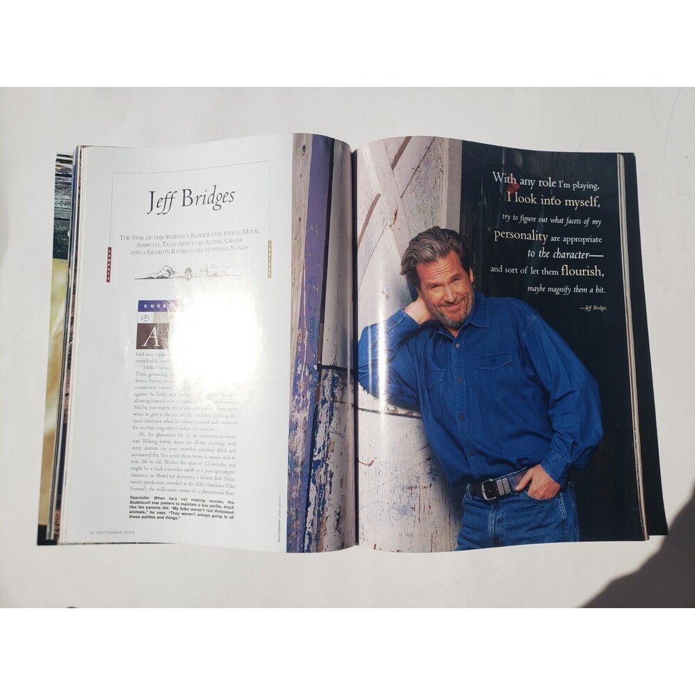 Bundle Of 3 Cowboys & Indians Magazines Featuring Jeff Bridges 2003, 2010 & 2017 - Picture 15 of 16